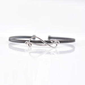 BeingTribal Sterling Silver Bangle