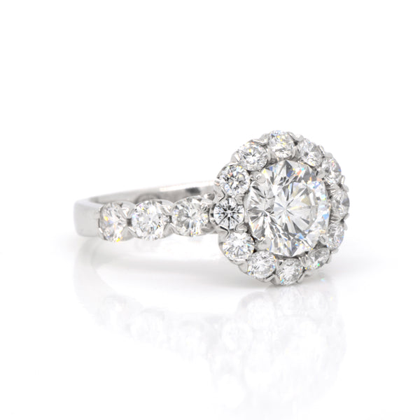 Christopher Designs Platinum Engagement Ring | Judith Arnell - Judith ...
